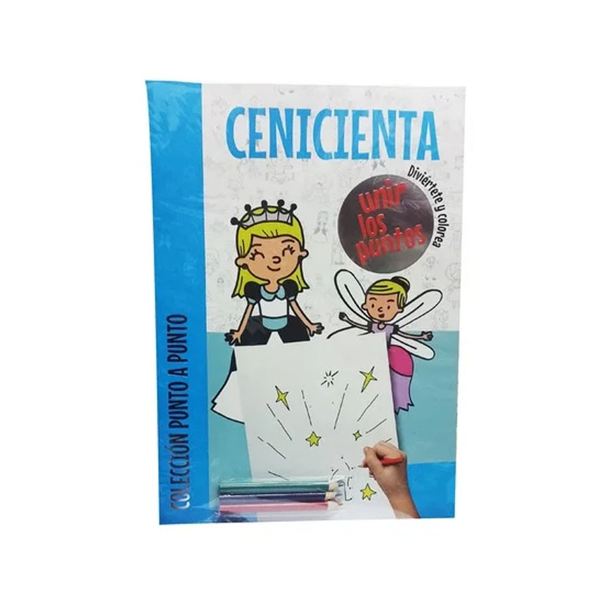 LIBRO SPLASH UNIR LOS PUNTOS CENICIENTA – FRANPAPEL  – MAYORISTA EN  LIBRERIA